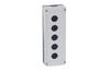 Control Box 5x ø22.5mm, 2x M16/20, IP66 IK07, Legrand, grey