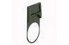Legend Frame Osmoz, ø22mm twin touch device, insert 24.6x11.4mm, black