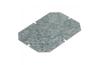 Mounting Plate, 180Wx140Hx1.5D, galvanized steel