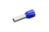 06140 « Wire-End Ferrule w. Collar Ce 025008 wc, H2.5x8mm, 100pcs/pck, blue