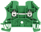 Feed-through Terminal WDU 2.5 GN, green