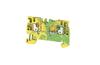 PE Terminal Block A2C 1.5 PE, 1.5mm² 180A 500V, push-in, yegr