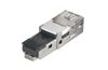 Plug RJ45 Insert IE-PI-RJ45-FH, TIA-568A/ EIA/TIA T568 B/ ProfiNet, Cat.6A / Class EA, zinc diecast, Weidmüller