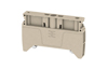 End Bracket AEB 35 SC/1, Weidmüller, beige