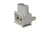 Feed-in Terminal AS/2x25 SNK, Al/Cu 2x 25mm² 63A 690V, Pollmann, grey