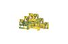 PE Terminal Block A3T 2.5 PE, 3-tier, 2.5mm² 800V, push-in, yegr