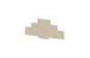 End Plate AEP 3T 2.5, beige