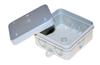Junction Box FD7/ K8, 75x75x35mm, PE flame retardant, 7x VR20 ^M20, IP55, grey