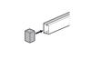 End Cap DLP-S, 16x16mm, Legrand, white