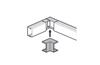 Internal Angle DLP-S, 24x14mm, white