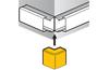 External Angle DLP-S, 32x16mm, white