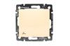 FM Switch Valena, mech.| 1way, 10A 250VAC, spring clamp, IP44, Legrand, beige