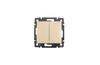 FM Switch Valena, mech.| 2x 2way, 10A 250VAC, spring clamp, beige