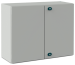 Enclosure E COR, 1000Wx800Hx200D, plain double door, mounting plate, 2x gland plate 310x110, 2x lock w. ø3mm double bar key, C3M| epoxy resin layer, IP55 IK10, Nema4, grey