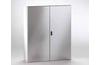 Enclosure ECOR, 1000Wx1200Hx300D, double plain door, mounting plate, 2-way rod lock w. ø3mm double bar key, AISI304L, IP55 IK10, NEMA12