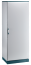 Cabinet ENUX, 1000Wx1600Hx400D, frame, plain door, rear panel, lever-operated double bar locking w. 3mm double-bit insert, modular, adj. cable entry w. sealing gasket, C3M| epoxy resin layer, IP55 IK10, NEMA12, ocean blue/ grey