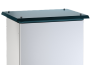 Rain Canopy EUTT, 1200Wx600D, outdoor C3M| epoxy resin layer, E NUX, ocean blue