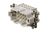Insert HDC HE 10 MS, male, size 4, 10P 16A 500V, screw