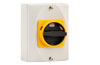 Enclosed Switch-disconnector, 3P+1NO 15kW 32A 400VAC, M25/32, 10mm², IP54