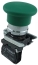 e-Stop Pushbutton B2, ø22.5mm, D40 green mushroom ^turn to reset, 1NO 10A 250VAC, IP40
