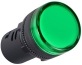 Pilot Light, ø22.5mm, LED 230VAC, IP65, green