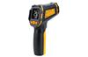 Infrared Thermometer -50℃ To 490℃, high acc. 0-100℃ ±1.5℃ , Color LCD, 13 points laser, emissivity 0.1-1.0 adjust., distance to Spot Size 12:1, work humidity 10-95%RH, temp. alarm, battery 2x 1.5V AAA not incl.