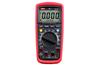 Digital Multimeter, 10A 600VAC/DC 40MΩ 99.99mF 10MHz, LCD (4000) 58x36mm, auto/manual/true RMS, NCV/continuity buzzer, duty cycle 0.1%..99.9%, diode ~3V, incl. 2x 1.5V battery (R6), test leads, UNT-T