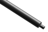 Heat Shrink Tubing H-2(Z), 1.2/0.6mm, thin-wall, crosslinked polyolefin -55..125°C/ +100°C, flame-retardant ^high flexibility, L1.22m/pce, black