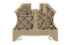 End Bracket WEW 35/2, Weidmüller, beige